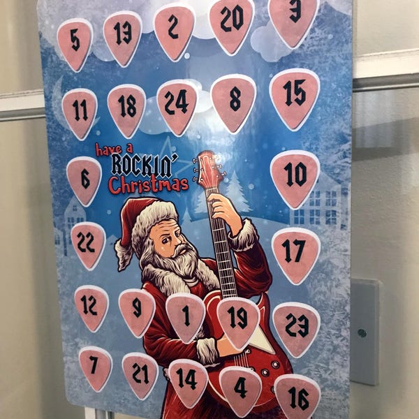 Guitar Advent Calendars Etsy