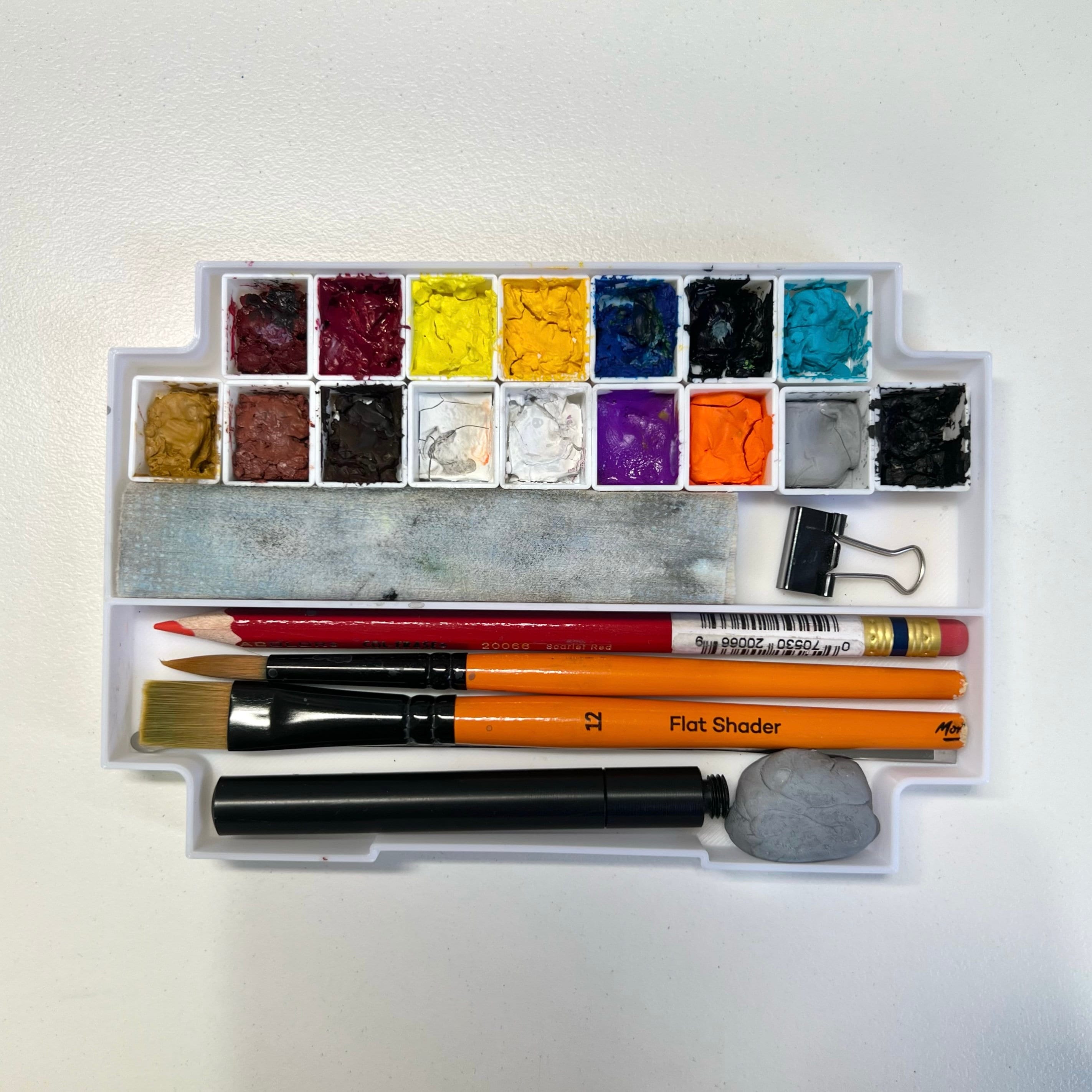 Watercolor Palette Travel Palette Paint Palette Gouache Palette