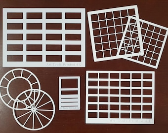Swatching Template Bundle