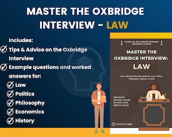 Master the Oxbridge Interview - Law