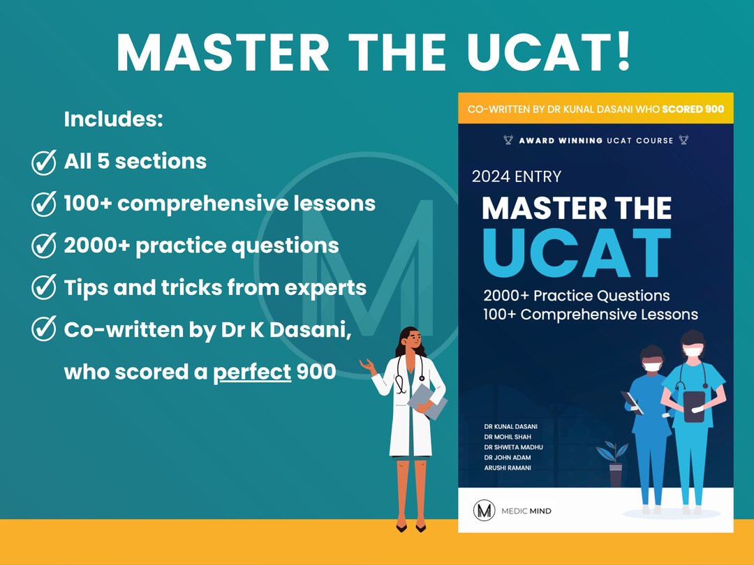 FREE SAMPLE Master the UCAT 2024 Entry Etsy
