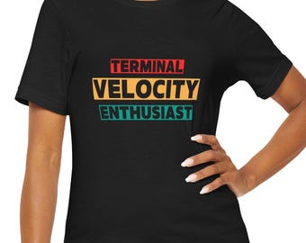 Camiseta retro de paracaidismo negra - Camiseta para amantes de los deportes extremos - Regalo para paracaidistas - Camiseta unisex de manga corta