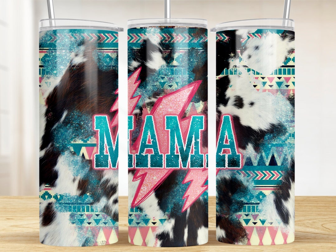Mama Western 20oz Skinny Tumbler Png Sublimation Design Download ...