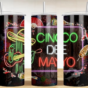 Cinco de mayo cactus 20 oz magere tuimelaar png sublimatie ontwerp download, tuimelaar wrap png, 20 oz tuimelaar ontwerpen, tuimelaar png download