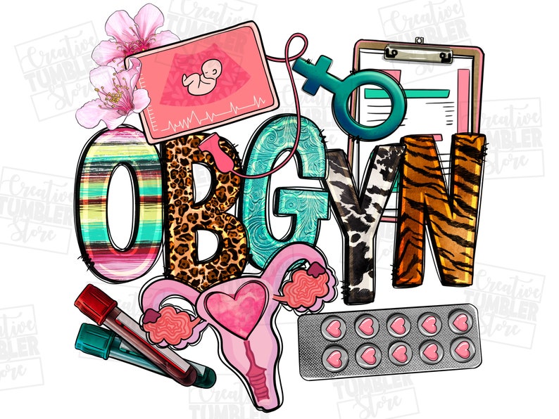 OBGYN Obstetrics and Gynecologist Png Png Sublimation Design - Etsy