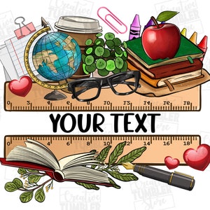 Custom name Teacher png sublimation design download, Teacher's Day png, customize Teacher png, Teacher life png, sublimate download