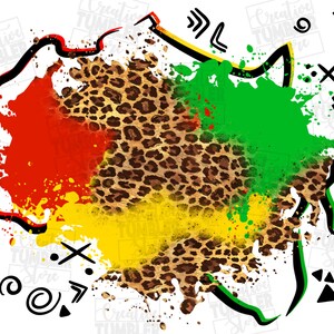 Afrikanische Karte Hintergrund png Sublimation Design download, Juneteenth png, schwarze Leben Angelegenheit png, schwarzer Geschichte Monat png, sublimieren download