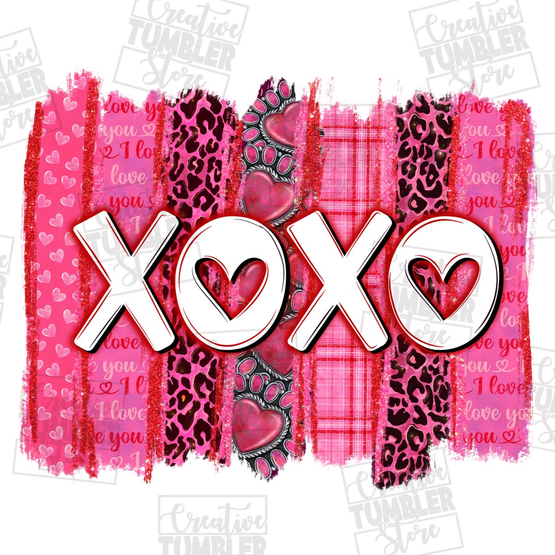 Xoxo Valentine's Day Brushstroke Png, Happy Valentine's Png, 14th ...