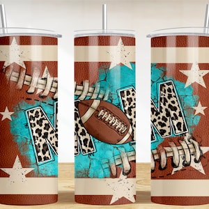American Football Mom 20oz skinny tumbler png sublimation design download, sport tumbler png, Mother&#39;s Day png, sublimate designs download