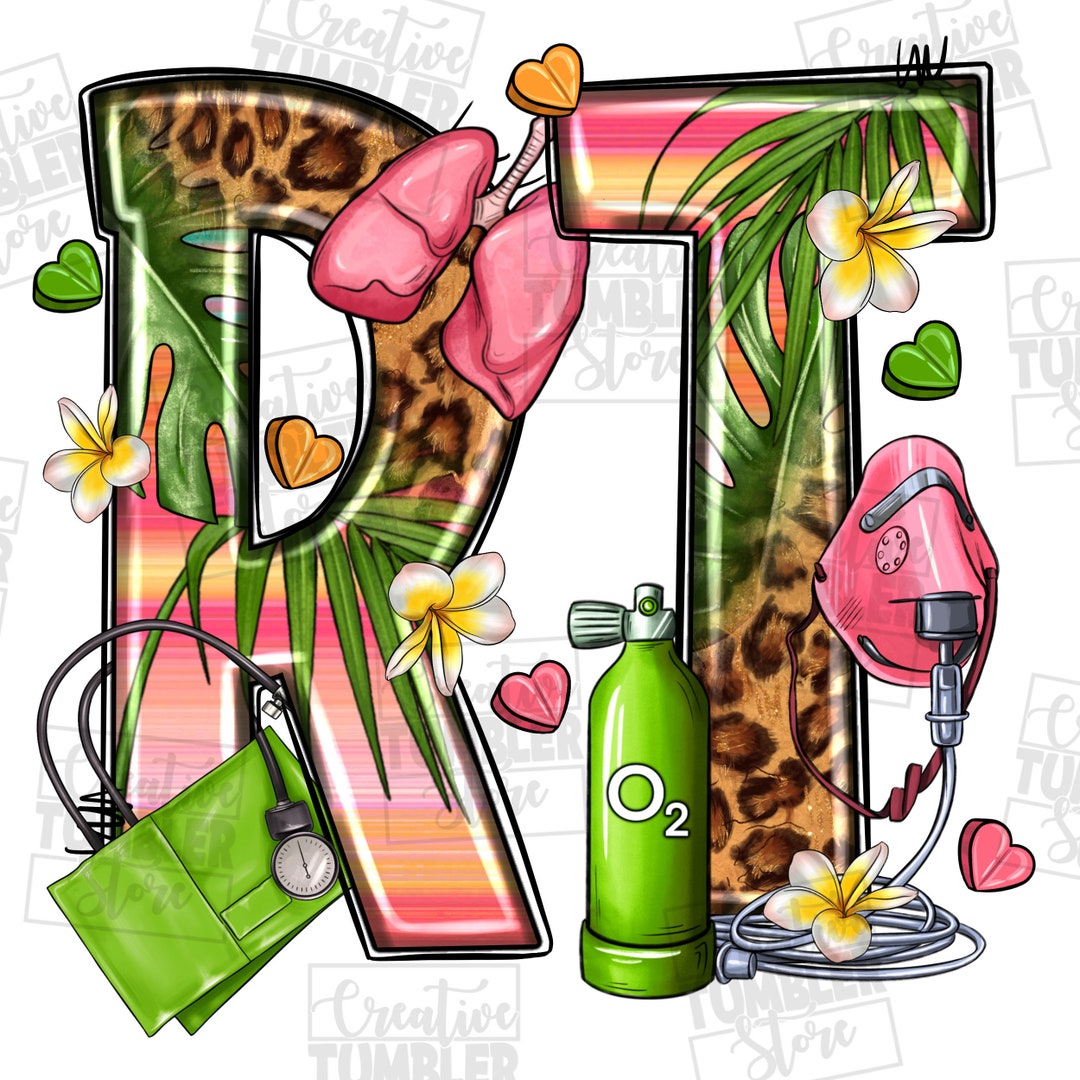 Summer Rrt Summer RT Respiratory Therapist Png Sublimation Design Download, Summer ...