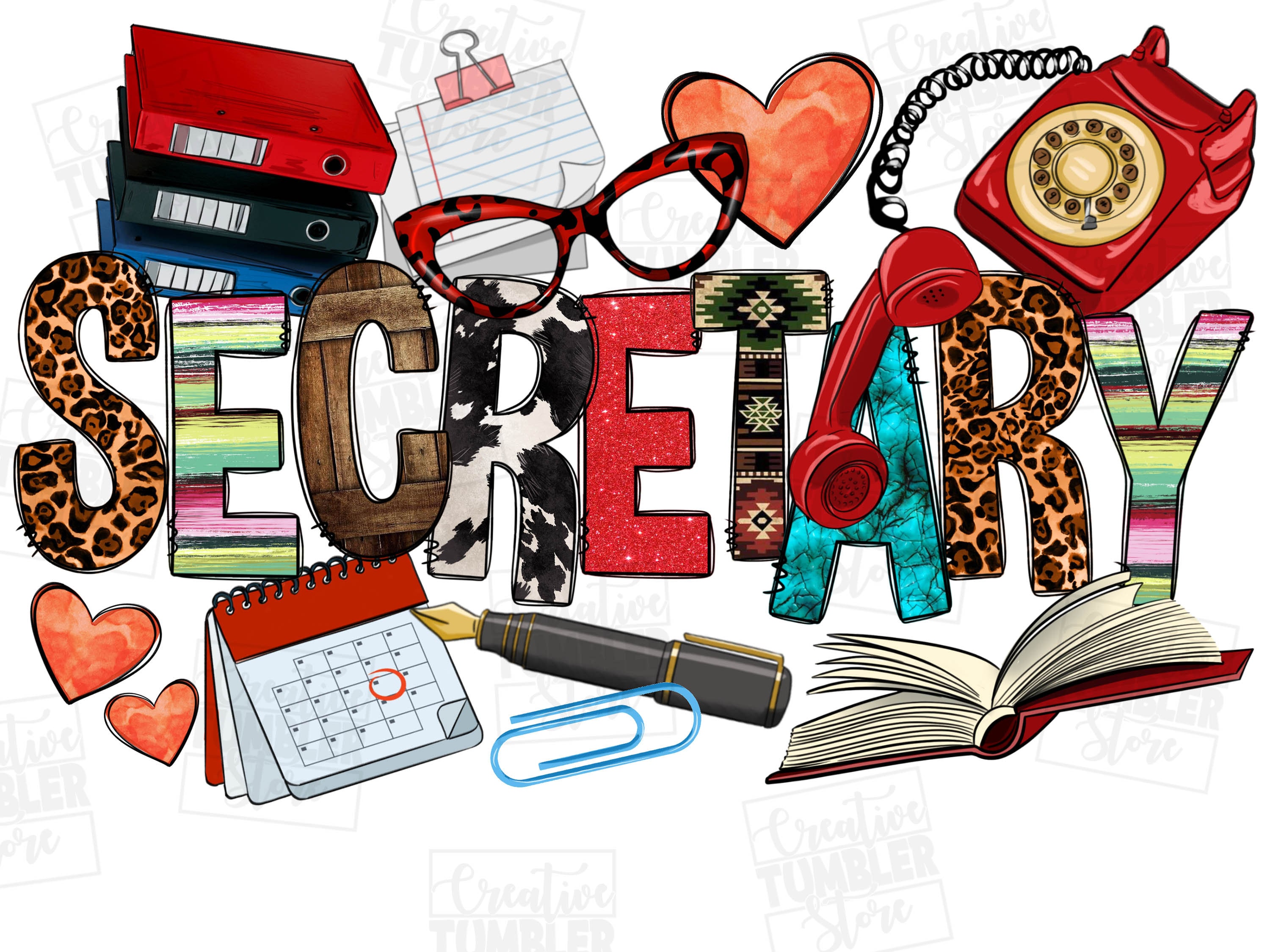 Secretary Png Sublimation Design Download Office Team Png - Etsy