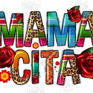 Mama cita png sublimation design download, Mexican mom png, Mexico png, Mexican fiesta png, sublimate designs download