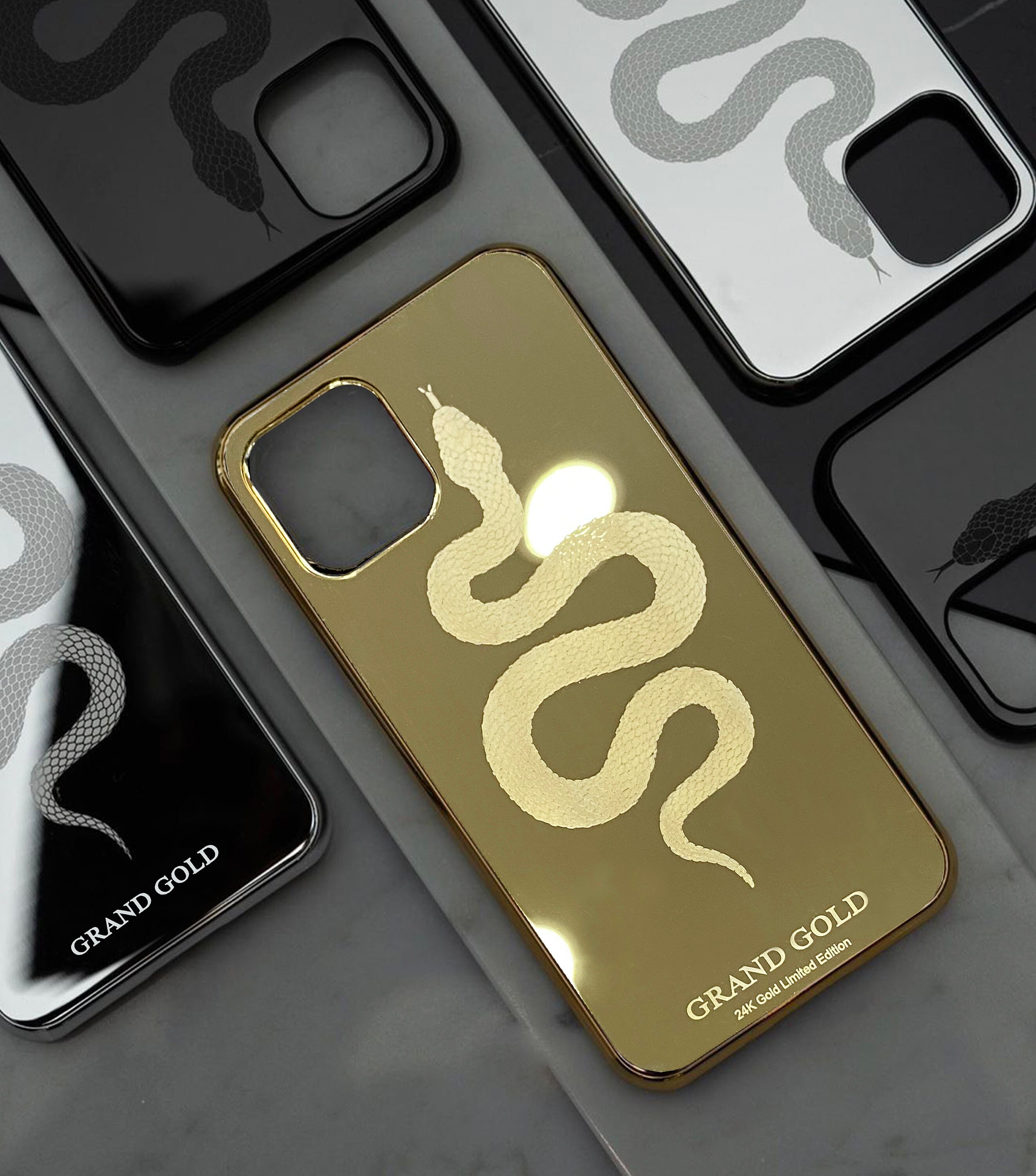 Gold iPhone 15 Pro & 15 Pro Max Case / Customizable Gold iPhone Case