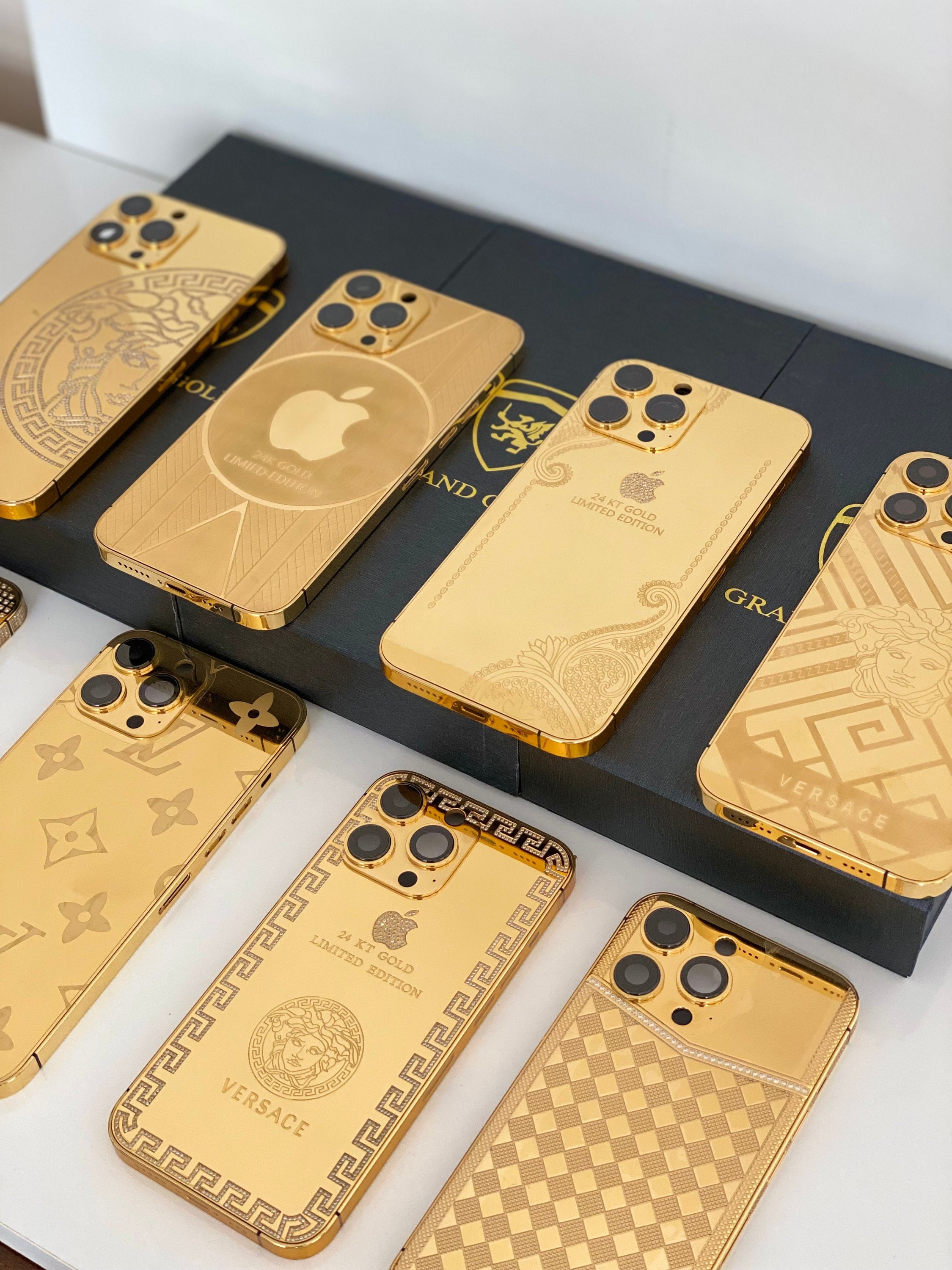 24KT GOLD PLATED DESIGNS IPHONES 13 PROMAX 00971527859740