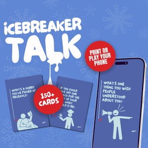 Eisbrecher-Kartenspiel für Freunde Konversations-Kartenspiel zum Ausgehen Gruppen-Konversations-Starterspiel für Freunde und Paare Lustiges Kartenspiel