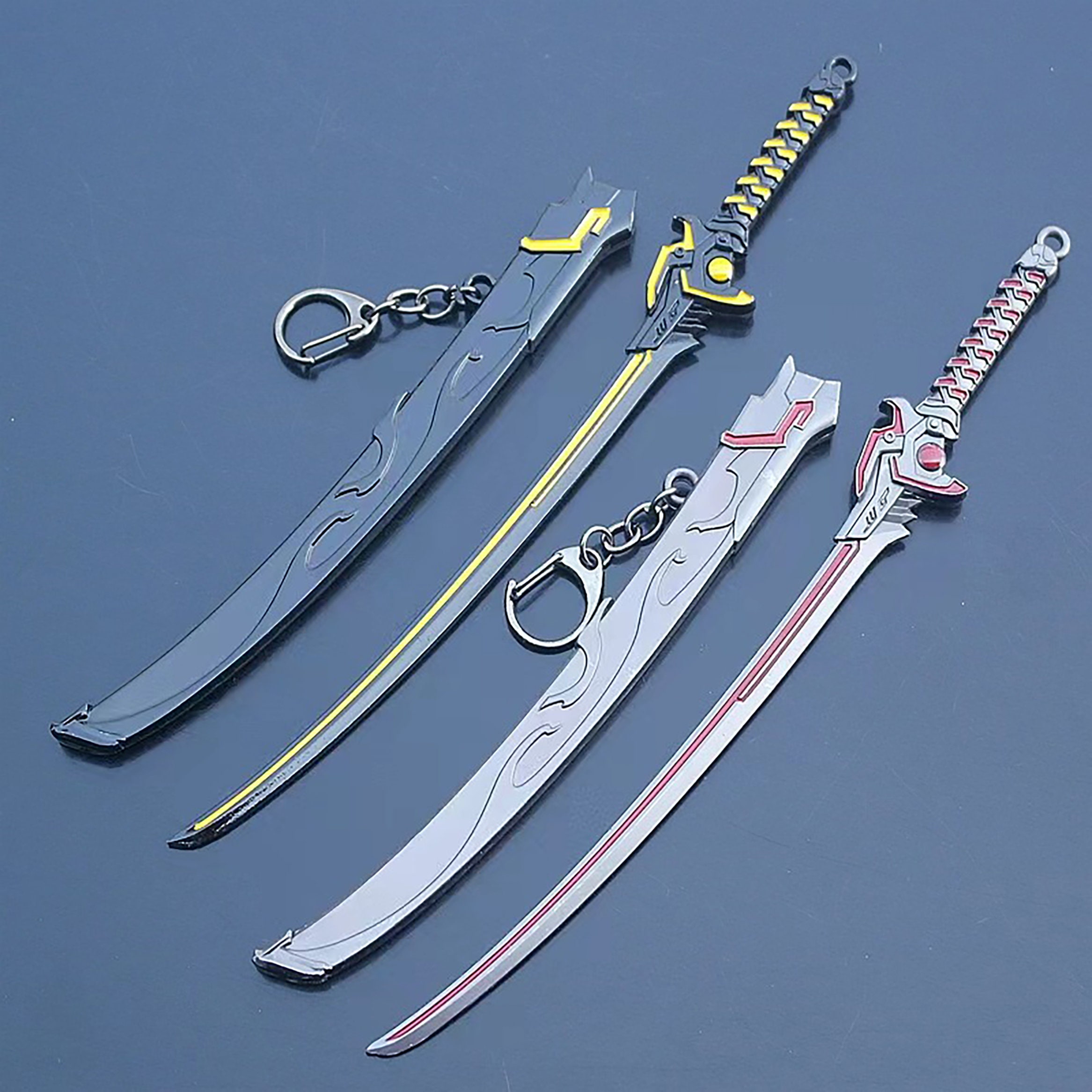 OW Genji Game peripherals Wakizashi Sword Dragonblade Dagger Model