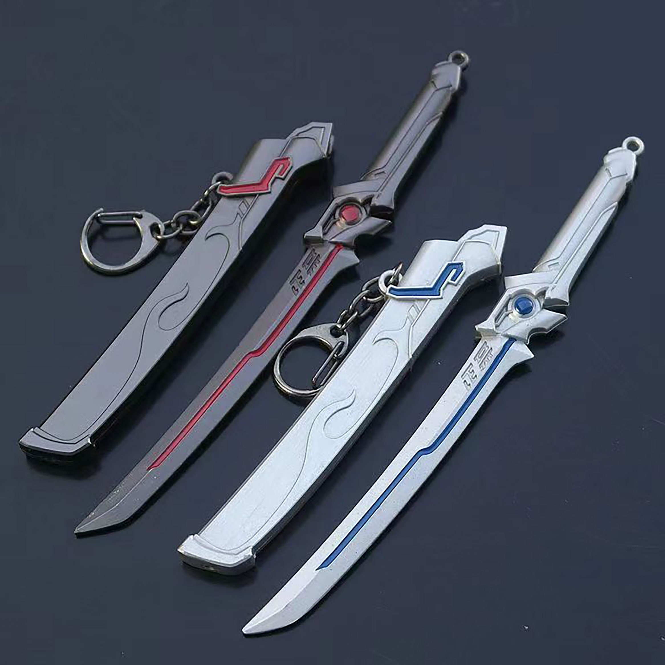 OW Genji Game peripherals Wakizashi Sword Dragonblade Dagger Model