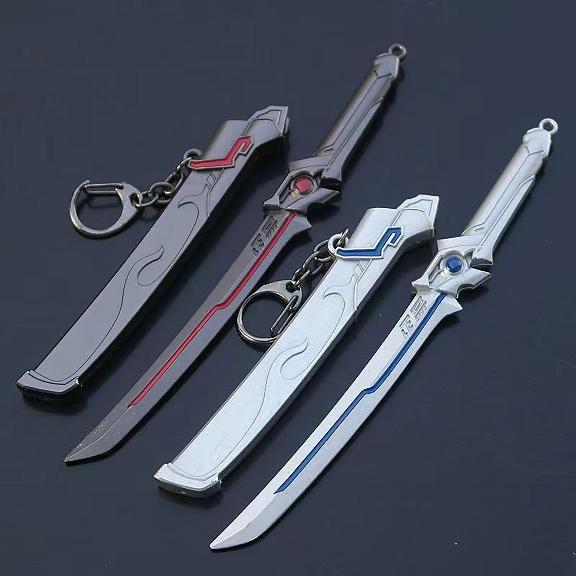 OW Genji Game peripherals Wakizashi Sword Dragonblade Dagger Model – Leones  Marvelous Items