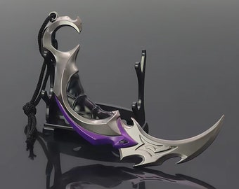 Valorant Melee Reaver 16cm Karambit Champions, modelo regalo para niños Gamer Toys Valorant Cosplay