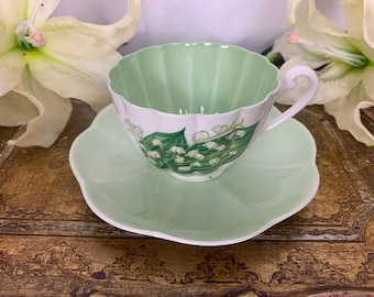 Sällsynt Shelley Liljekonvalj