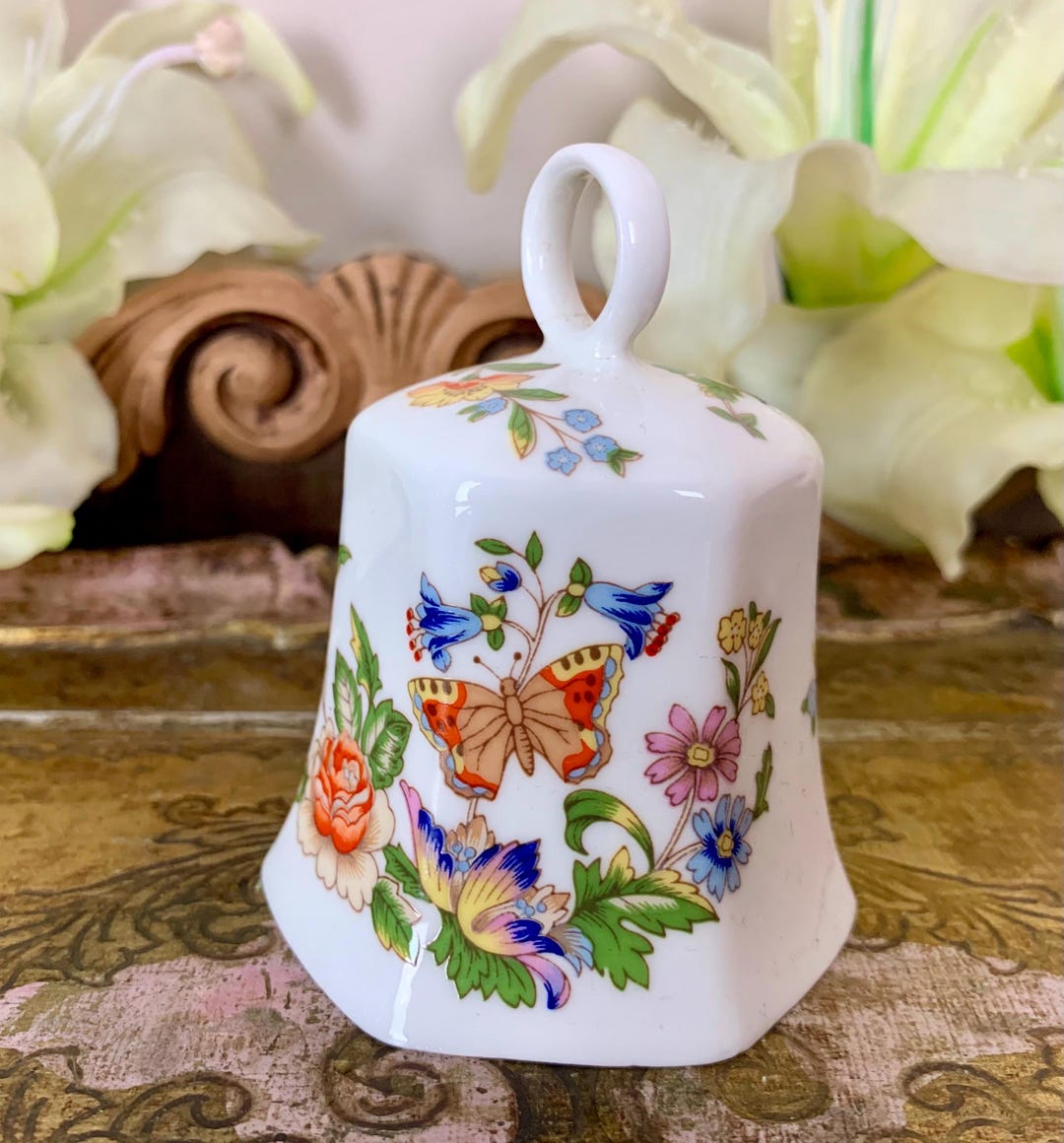 Aynsley Bone China Bell Cottage Garden Pattern - Etsy