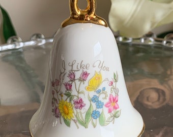 Vintage Royal Ascot Bone China Glocke
