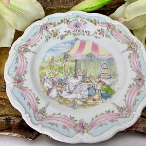Brambly Hedge the Wedding Plate - Etsy