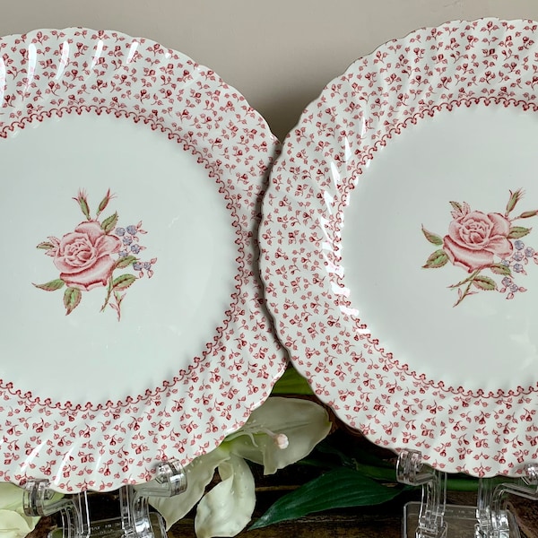 Johnson Brothers Rose Bouquet Etsy