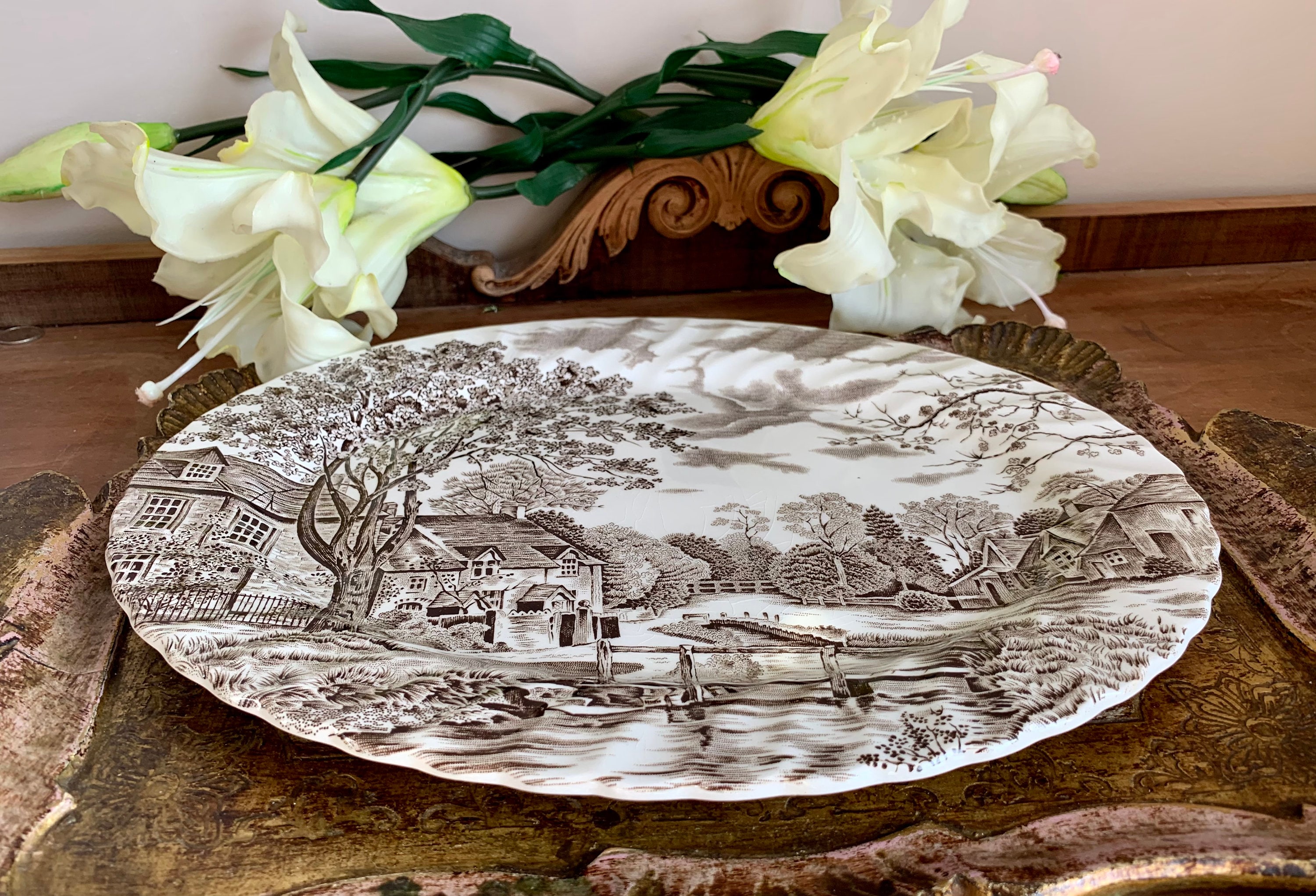ジョンソンブラザーズCOTSWOLD コッツウォルドの風景1970年代　４枚 Cotswold johnson bros - Etsy 日本