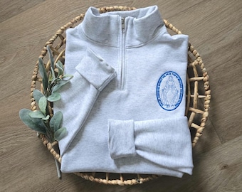 Catholic Sweatshirt, Virgin Mary Sweatshirt, Catholic Gift for Women, Catholic Apparel, Miraculous Medal Shirt, Catholic   Art, Catholic Mom