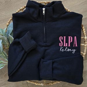 SLPA Sweatshirt, SLPA Quarter Zip, Speech Language Pathologist Assistant Shirt, Speech Therapy Assistant Sweatshirt, SLPA Gift, slpa sweater