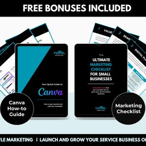 Ideal Client Profile Editable Canva Template, Editable Customer Avatar Worksheet to Find Your Niche image 6
