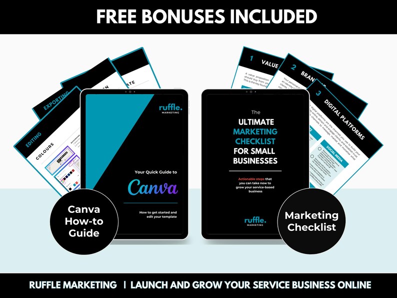 Ideal Client Profile Editable Canva Template, Editable Customer Avatar Worksheet to Find Your Niche image 6