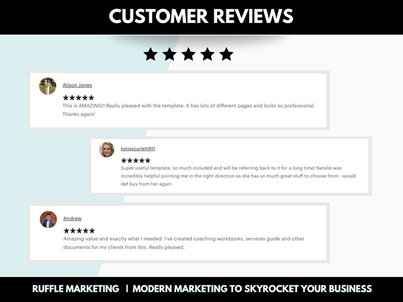 60 Instagram Posts Blue Template Canva, Editable IG Post Business ...