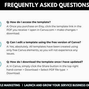 Ideal Client Profile Editable Canva Template, Editable Customer Avatar Worksheet to Find Your Niche image 8