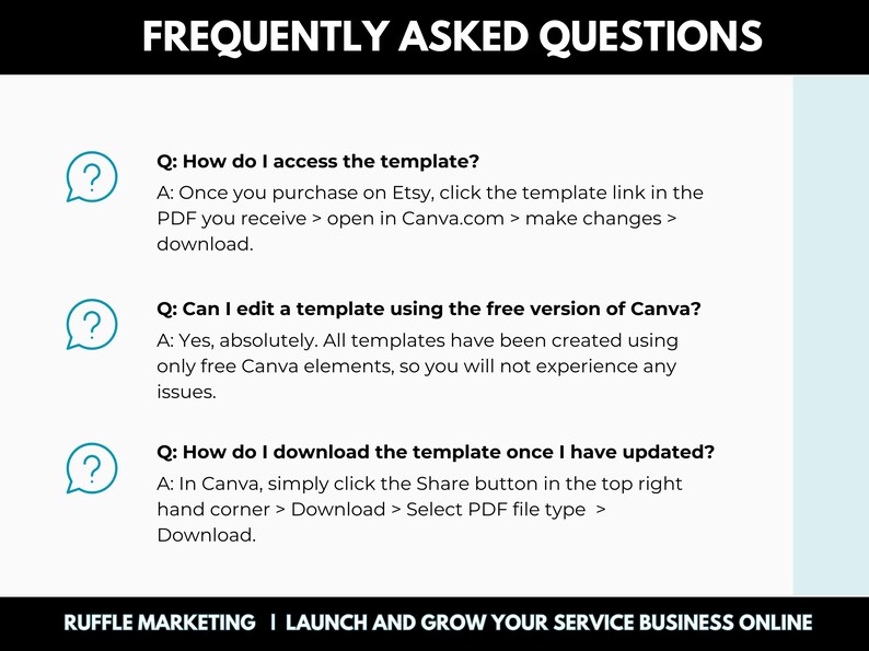 Ideal Client Profile Editable Canva Template, Editable Customer Avatar Worksheet to Find Your Niche image 8