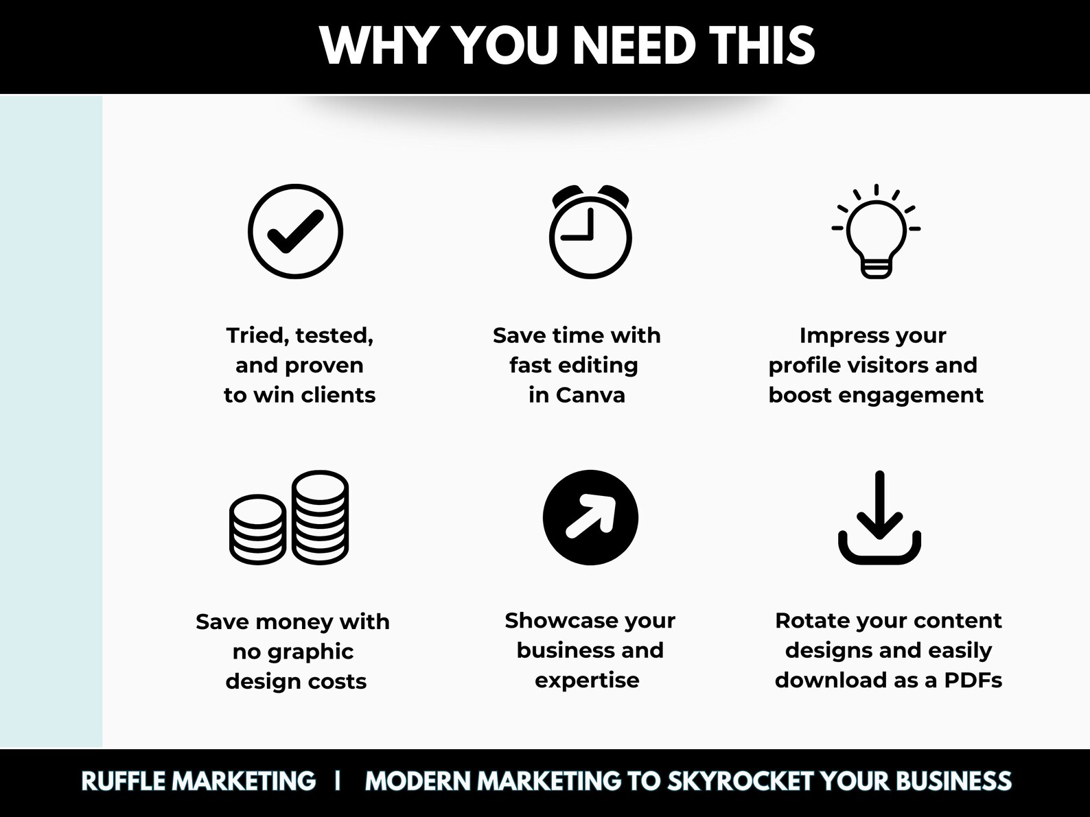 8 Linkedin Carousels Editable Canva Template, Blue Linkedin Ebook ...