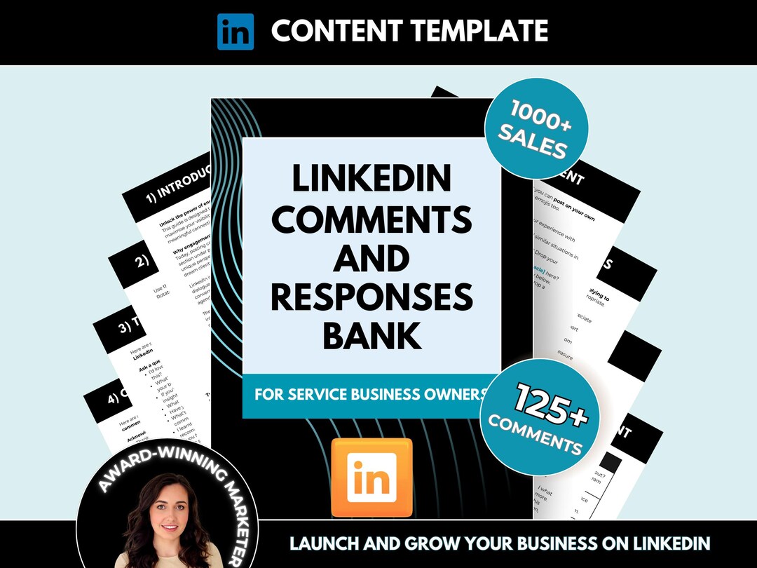 Linkedin Comments Example Templates, Linkedin Post Comments and ...