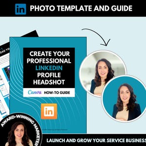 Create a Professional Headshot in Canva, Corporate LinkedIn Profile Picture,How to Create a Social Media Profile Photo for Personal Branding