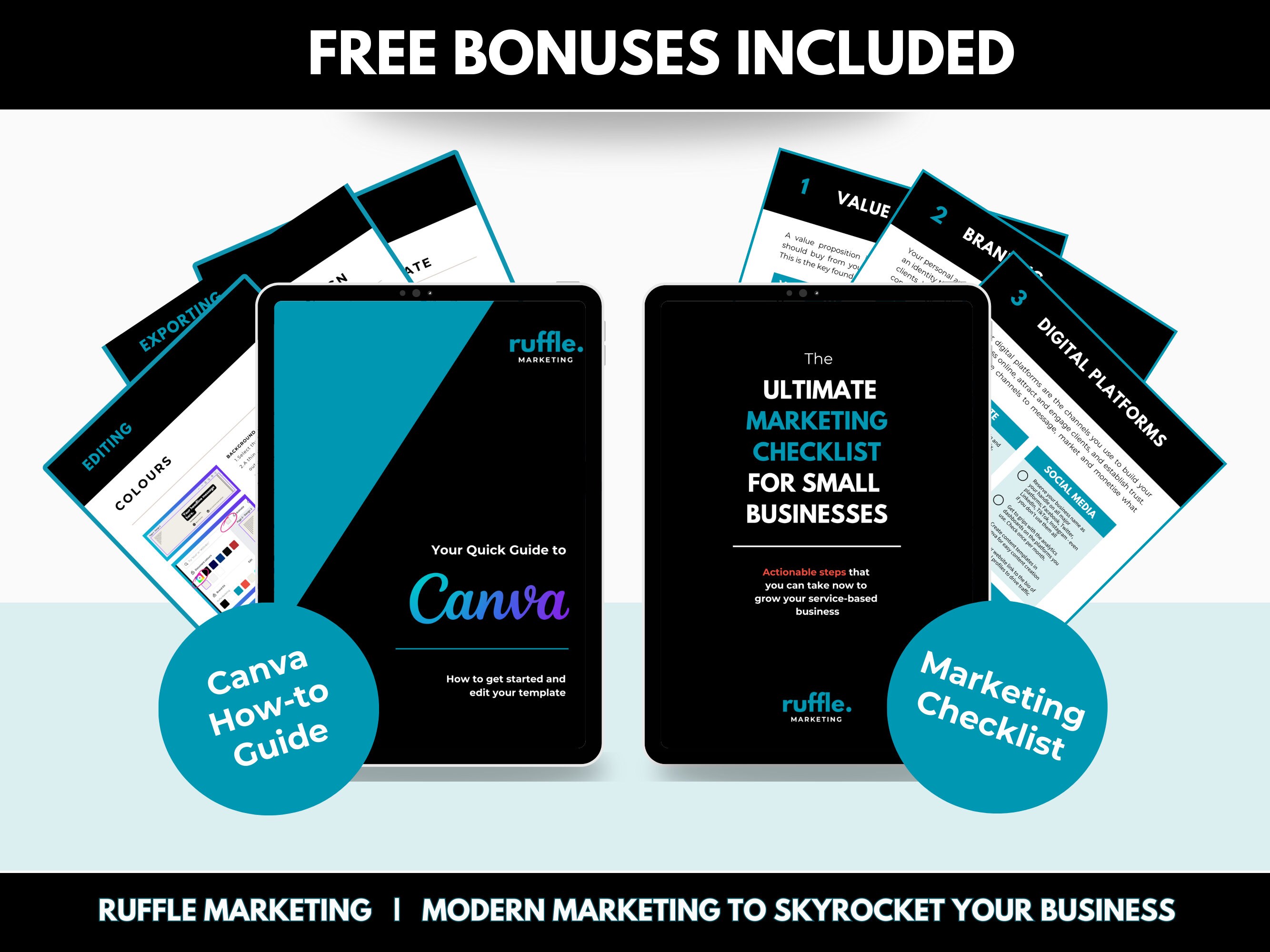 8 Linkedin Carousels Editable Canva Template, Blue Linkedin Ebook ...