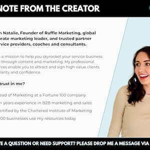 Ideal Client Profile Editable Canva Template, Editable Customer Avatar Worksheet to Find Your Niche image 10