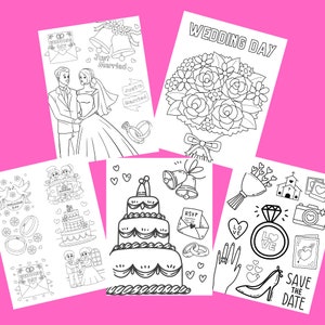 Wedding Coloring Pages