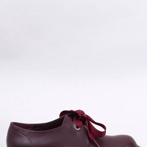 Lace up shoe, Woman casual shoes, Lace shoe in black, Ladies black lace shoes, Lace up brogue,  Woman’s Shoes,  Woman Flat Shoes,  Woman Lace-up,  Woman Lace-Up Shoes,  Flat Lace up shoes, Wine patent shoes, burgundy Shoes