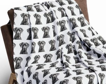 Great Dane Arctic Fleece Blanket
