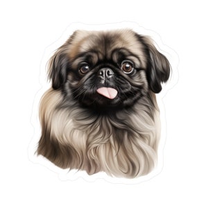 Pekingese Sticker - Vinyl Dog Decals