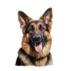 German Shepherd Sticker - Dog Vinyl Decals