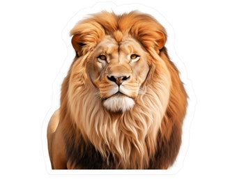 Lion Sticker - Vinyl Animal Decals