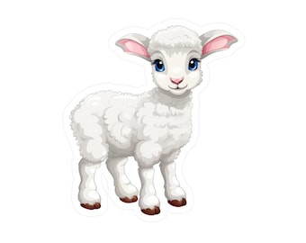 Lamb Sticker - Vinyl Decals