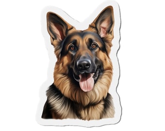 aimant de berger allemand | aimant pour réfrigérateur pour chien | Décoration de cuisine pour animaux de compagnie