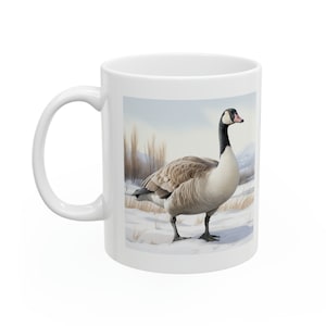 Goose Mug - Bird Mug - Teacher Appreciation Gift - Friend Gift - Coworker Gift - Secretary Present - 11 oz